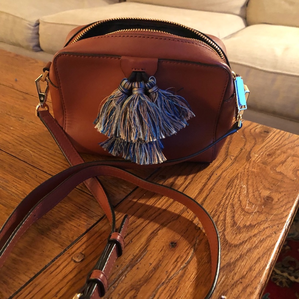 Rebecca Minkoff Mini Sofia Leather Tassel bag